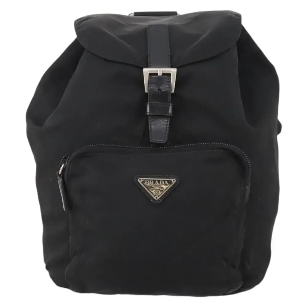 Prada Tessuto Backpack Black